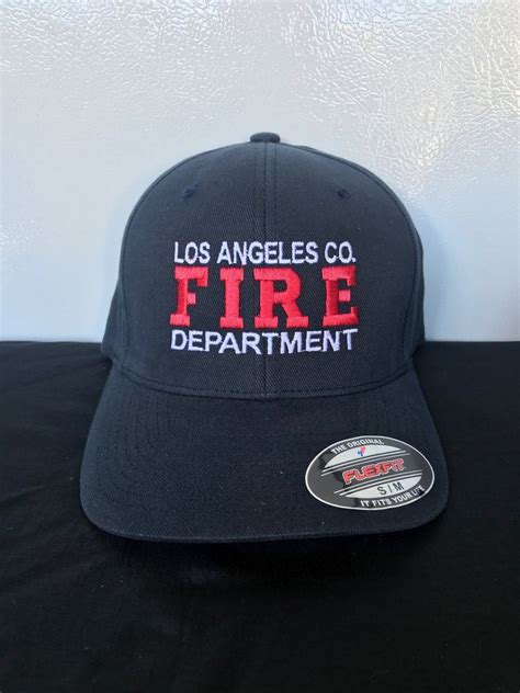 Los Angeles County Fire Department Official Red Fire Hat Fire