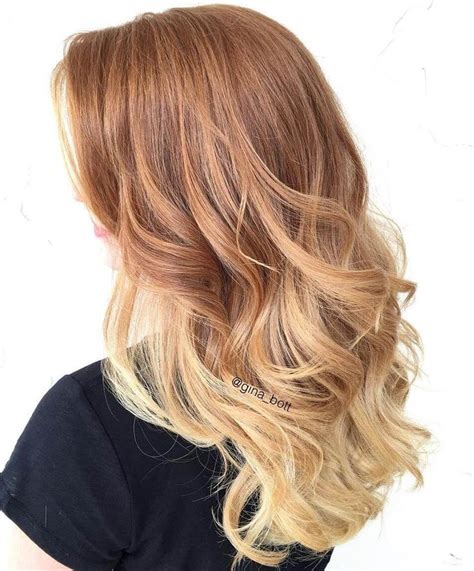 Of The Most Trendy Strawberry Blonde Hair Colors For Ombre Hair Blonde Strawberry