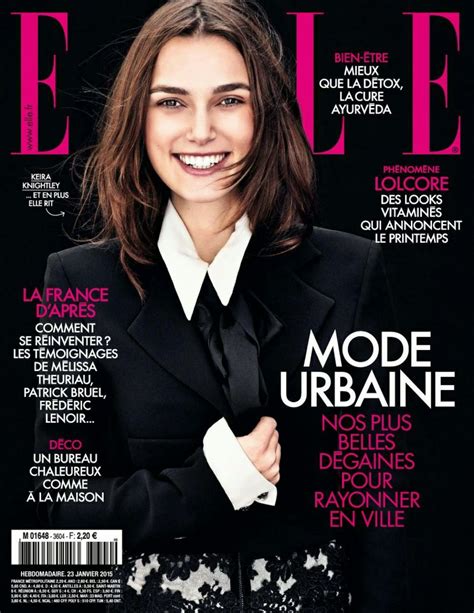 Keira Knightley Elle Magazine France January 2015 Issue Celebmafia