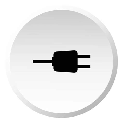 Grey Plug Sign Icon Fotos De Stock Imágenes De Grey Plug Sign Icon Sin