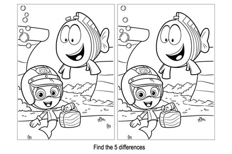 9 Best Images Of Halloween Spot The Difference Printable Worksheets