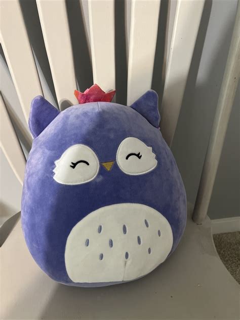 Fania The Purple Owl Squishmallow Ebay