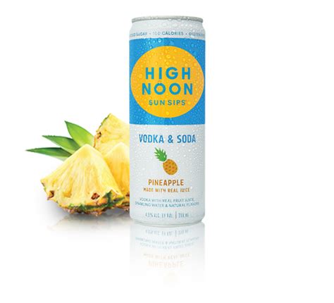 High Noon Pineapple Hard Seltzer Beer And Seltzer Selections