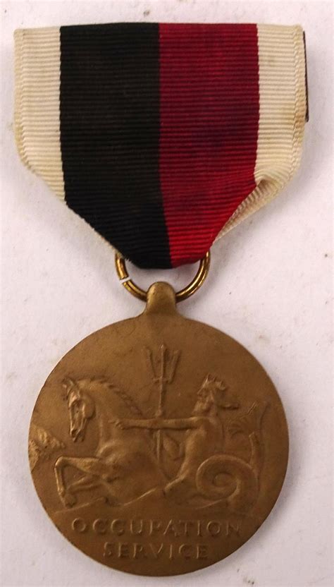 Avk Militaria A Us Ww2 Navy Occupation Service Medal