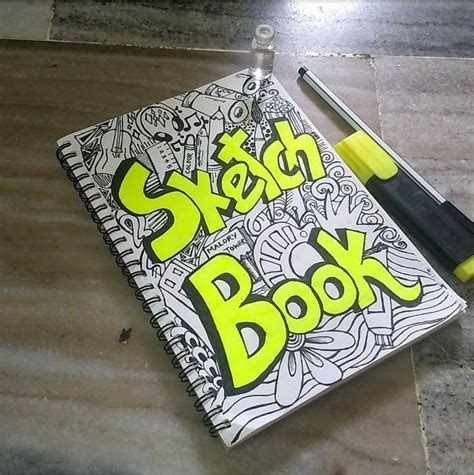 Creative Sketchbook Cover Design