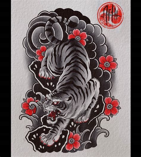 Japanese Tiger Tattoo Tattoo Japanese Style Japanese Flower Tattoo