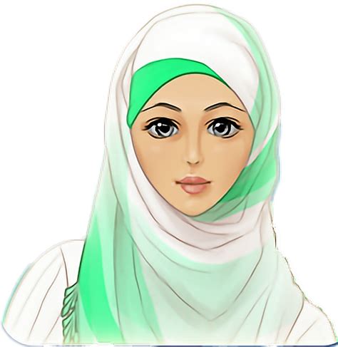 Islam Jilbab Lucu Unik Imut Sticker By Rringgario