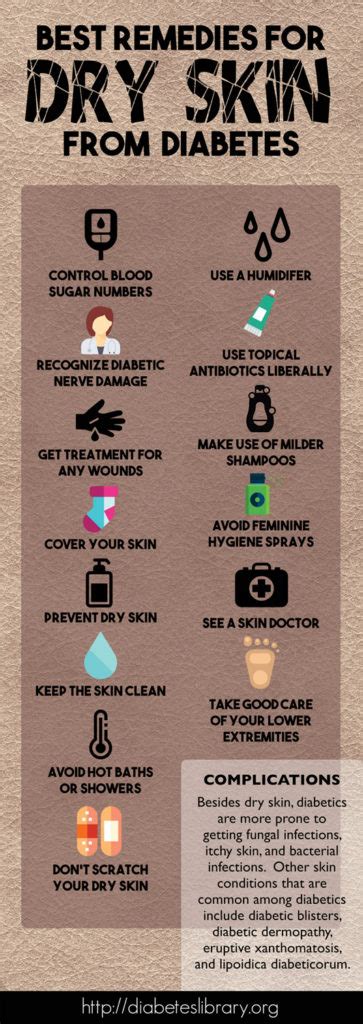 Best Remedies For Diabetes Dry Skin Latest Infographics