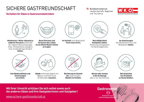 Sie benötigen abtrenner, bodenmarkierungen und ähnliches. 13 Tipps für die Öffnung der Gastronomie in Österreich