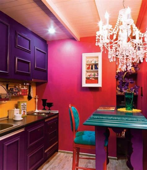 20 Inspiring Bold Color Ideas For Small Kitchens Interior God