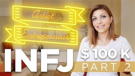 INFJ CAREERS THAT MAKE MONEY The 100K INFJ Part 2 Entrepreneur