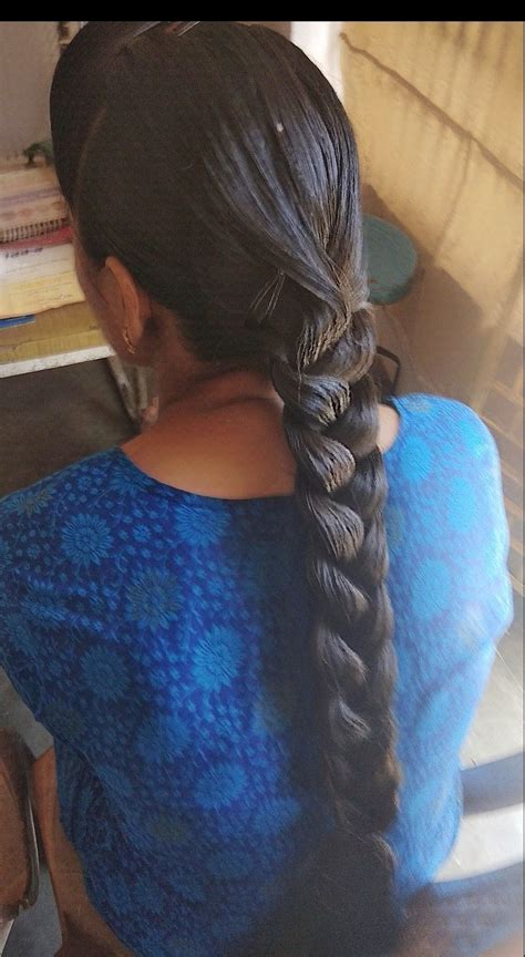 Pin By Santhosh On Indian Long Hair Braid Long Silky Hair Hair Braid Indian Long Shiny Hair
