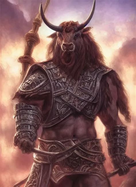 Minotaur Dnd Ultra Detailed Fantasy Dndbeyond Stable Diffusion