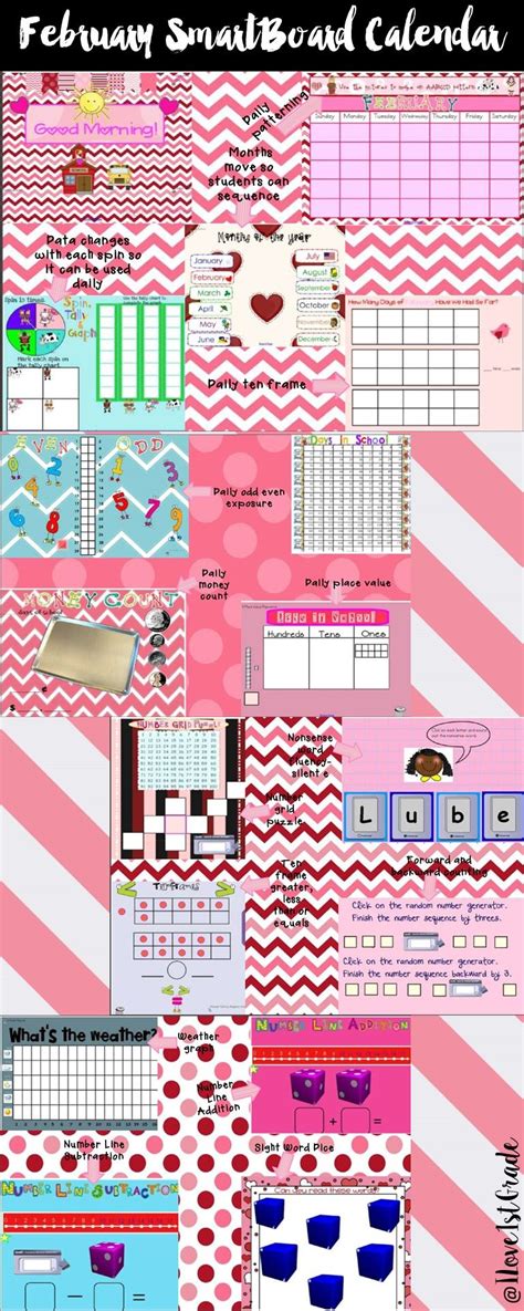 This 27 Page Smartboard Calendar Is All Youll Need To Begin Each Day