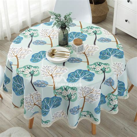 Potterybarn.com has been visited by 100k+ users in the past month Cheap Tablecloths Round 70 Inch Cotton Linen Dining Room Tree