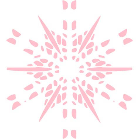 Pink Snowflake 19 Icon Free Pink Snowflake Icons