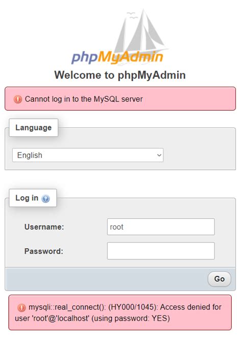 Mysqli Real Connect Hy Access Denied For User