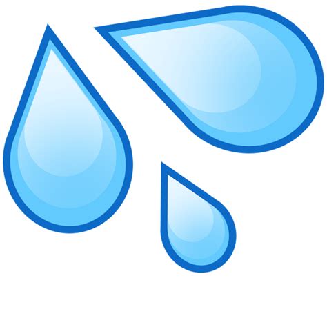 Download Water Splash Drop Drawing Emoji Free Transparent Image Hq Hq