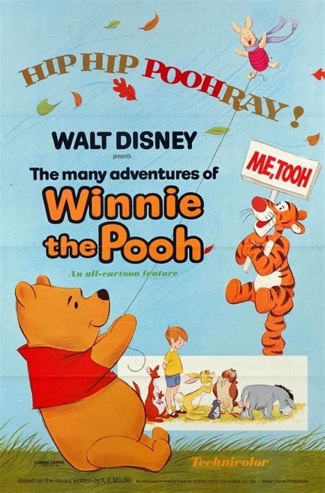 Текст заглавной песни мультфильма winnie the pooh. Plakaty z bajek Disneya (1937-2000) - Synteza historii i ...
