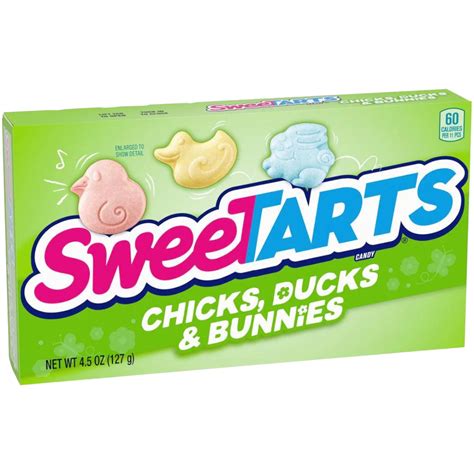 Sweetarts Chicks Ducks And Bunnies Theatre Box Easter Limited Edition
