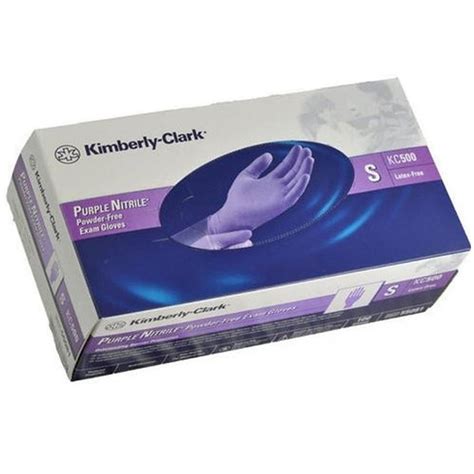 Kimberly Clark Kc500 Nitrile Gloves Purple Medium Pack Of 100