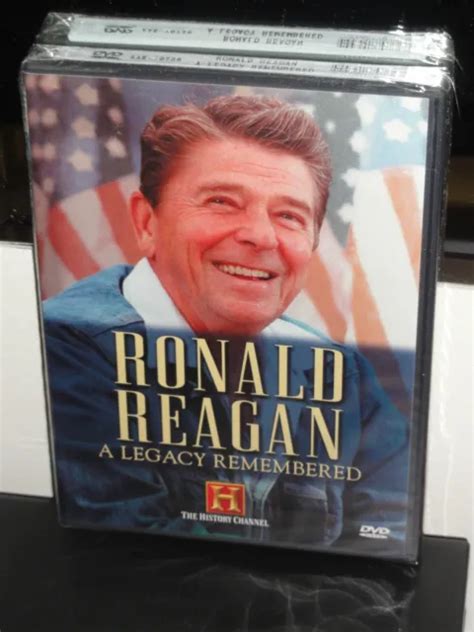 Ronald Reagan A Legacy Remembered Dvd Biography History Channel Brand New Picclick