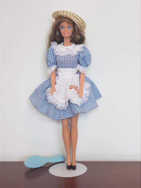 Vintage 1992 Little Debbie Mattel Barbie Doll With Brush Etsy