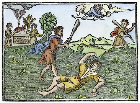 Cain And Abel Painting by Granger - Fine Art America