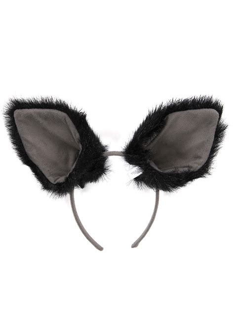Cat Ears Deluxe Headband Costume