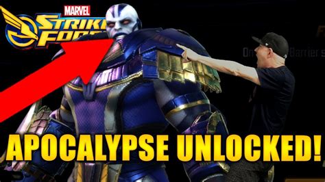 Apocalypse Unlocked Marvel Strike Force Msf Youtube