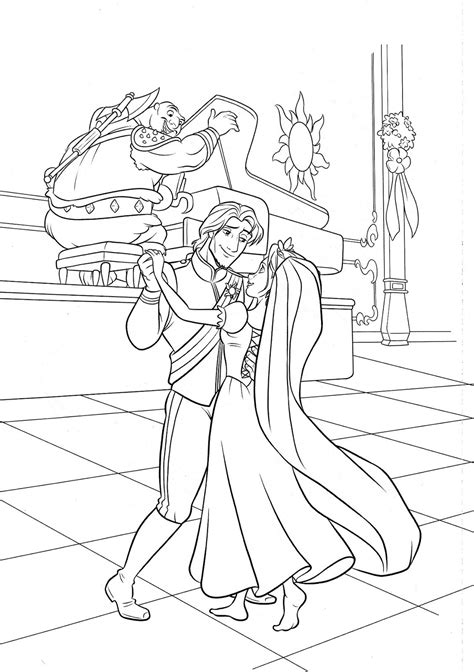 Lady & the tramp coloring pages. Rapunzel Coloring Pages - Best Coloring Pages For Kids