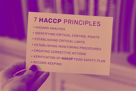 7 HACCP Principles What Are The Steps Of HACCP