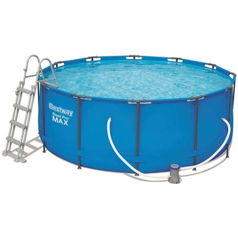 Bestway 56420 Above Ground Swimming Pool Round Steel Pro Max 366x122 Cm