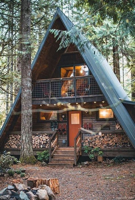 Room A Holic Small Log Cabin Tiny House Cabin Small Porches