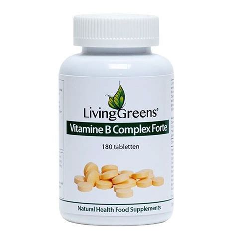 Vitamine B Complex Forte Tabletten Livinggreens Nova Vitae