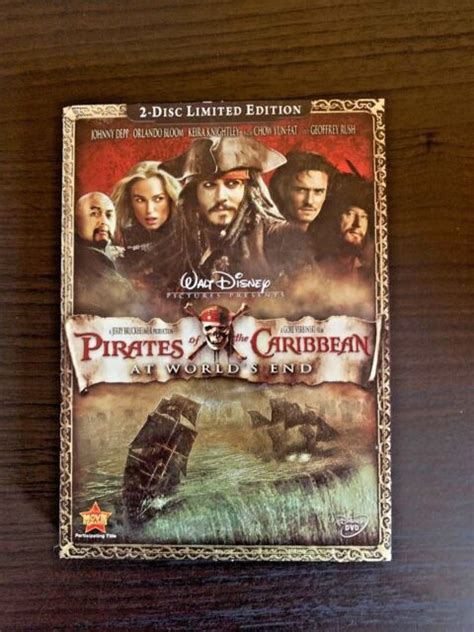 Walt Disney Pictures Pirates Of The Caribbean At Worlds End Dvd