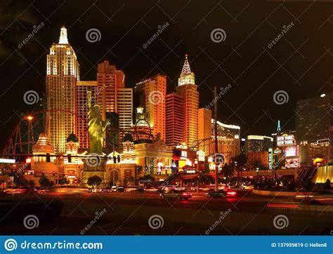 Nightlife Las Vegas City Entertainment City Editorial