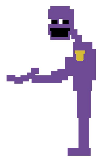 Pixel Purple Guy Vector By Tahan Bases On Deviantart