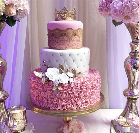 Princess Quinceañera Party Ideas Photo 3 Of 20 Quinceanera Cakes