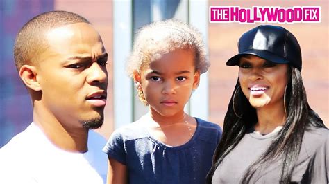 Bow Wow Joie Chavis Meet Up To Exchange Their Daughter Shai Moss At