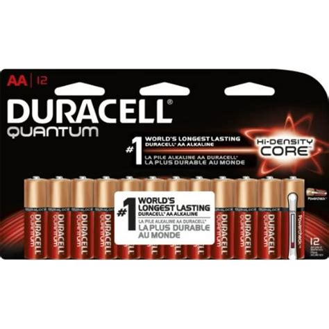Duracell Quantum Qu1500b12z11 Alkaline Manganese Dioxide Aa Battery 1