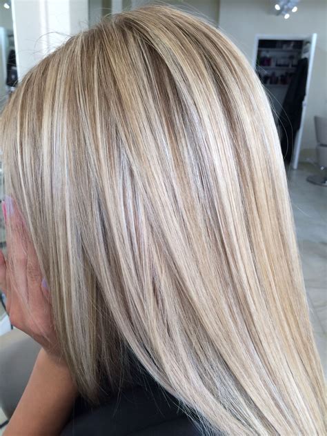 Highlights And Lowlights Cool Blonde Hair Blonde Hair With