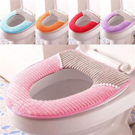 Toilet Covers Warm Comfortable Coral Toilet Seat Cover Qualified Bath