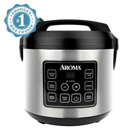 Aroma 20 Cup Programmable Rice Grain Cooker And Multi Cooker