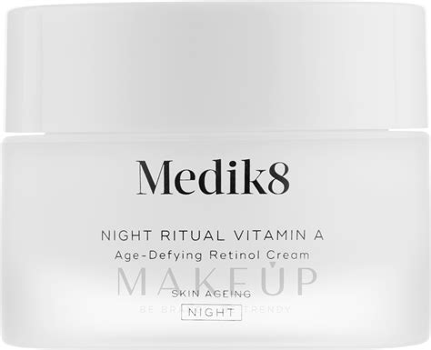 Anti Aging Night Retinol Cream Medik8 Night Ritual Vitamin A Makeup