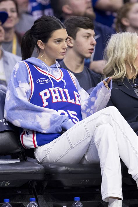 Kendall Jenner Stars Courtside At Basketball Games Gallery