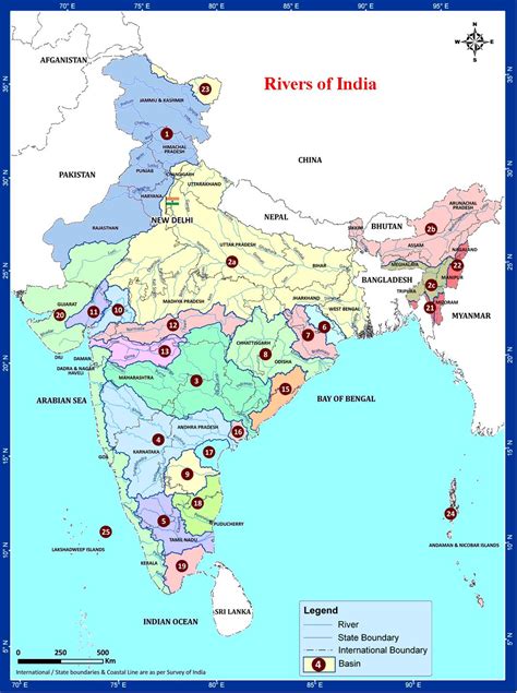Geographical Map Of India Indian River Map Geography Vrogue Co