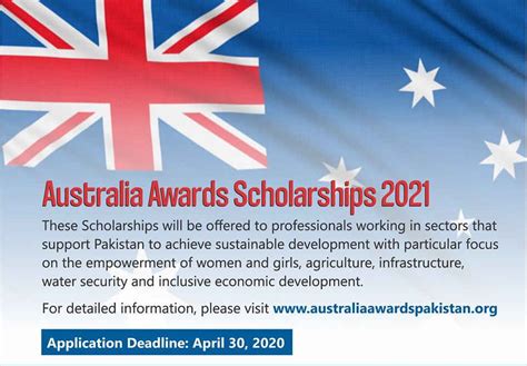 Australia Award Scholarship Program 2021 Apply Now