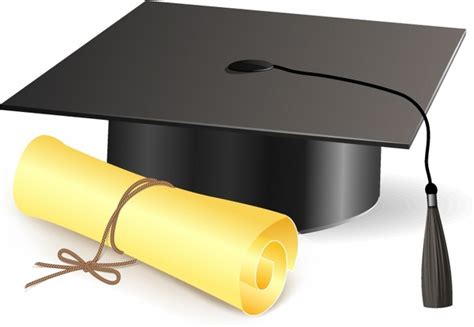 Graduation cap Free vector in Adobe Illustrator ai ( .AI