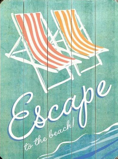 Vintage Beach Wood Signs With A Feeling Of Nostalgia Beach Bliss Living